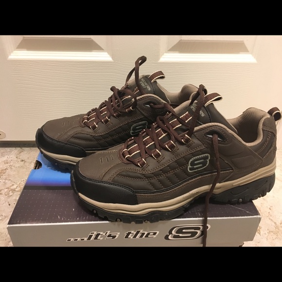 sketchers mens brown